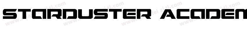 Starduster Academy I字体转换